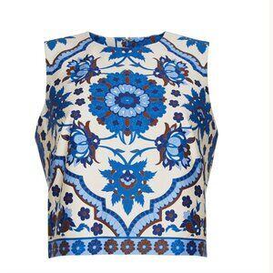 Cara Cara NWT Mackenzie Top / Size Medium / Mystic Blue
